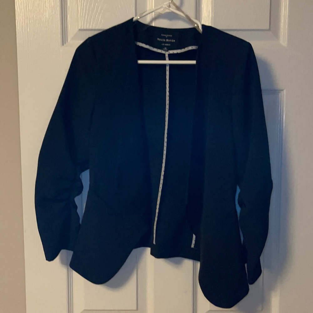 Haute Monde black blazer